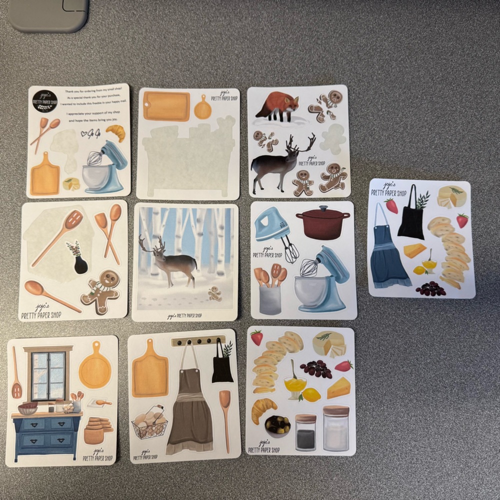 Small shop The Gingerbread Man - Storybook Collection Planner stickers